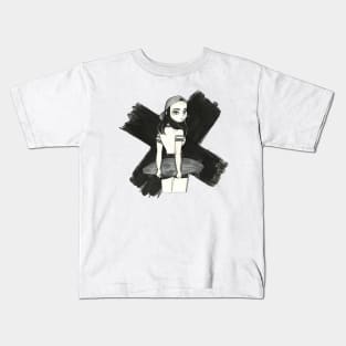 Skater Girl Kids T-Shirt